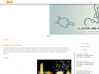 medizintechnik-cluster.at Webseite Vorschau