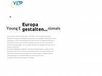 youngeuropeanprofessionals.de Webseite Vorschau