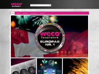 weco-pyro.ch Webseite Vorschau