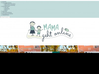 mama-geht-online.de Webseite Vorschau