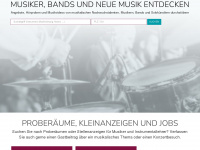 boardofmusic.de Webseite Vorschau