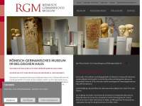 roemisch-germanisches-museum.de Webseite Vorschau