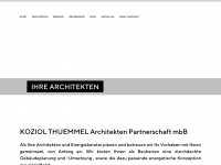 koziol-thuemmel.de Webseite Vorschau
