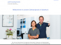zahnarztsolothurn.ch Webseite Vorschau