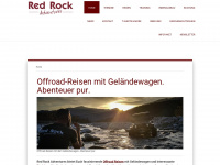 redrockadventures.de Webseite Vorschau