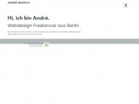 andrewunsch.de Webseite Vorschau