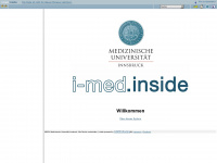 inside.i-med.ac.at Webseite Vorschau