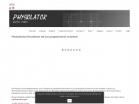 physolator.com Webseite Vorschau
