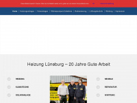 heizung-lueneburg.de Webseite Vorschau