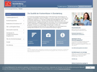 krankenhausspiegel-brandenburg.de Webseite Vorschau