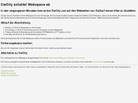 cwcity-offline.de Webseite Vorschau