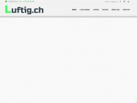 luftig.ch Webseite Vorschau