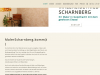 malerscharnberg.com Webseite Vorschau