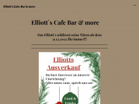 elliottscafebar.com Webseite Vorschau