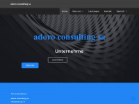 adoro-consulting.ch Webseite Vorschau