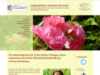 naturheilpraxis-kuernach.de Webseite Vorschau