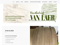 houtbedrijfvanlaer.be Webseite Vorschau