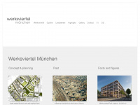 werksviertel.de Webseite Vorschau