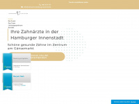 zahnarzt-hamburg-zentrum.de Webseite Vorschau
