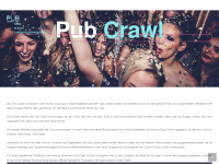 pub-crawl.net Webseite Vorschau