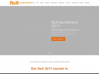 rox2017.com Webseite Vorschau