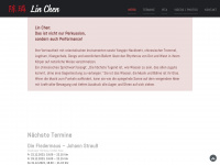 lin-chen-percussion.com Webseite Vorschau