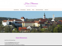 haus-blumenau.de Webseite Vorschau