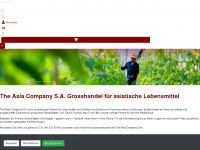theasiacompany.ch Webseite Vorschau