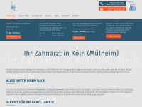 zahnaerzte-koeln-muelheim.de Webseite Vorschau