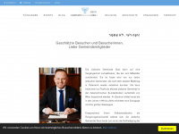 juedischegemeinde-graz.at Webseite Vorschau