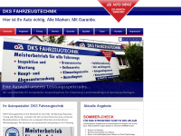 dks-fahrzeugtechnik.de Webseite Vorschau