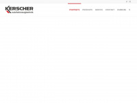 kerscher-nufatec.de Webseite Vorschau