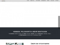 diestickfabrik.de Webseite Vorschau