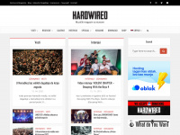 hardwiredmagazine.com Webseite Vorschau