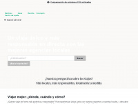 evaneos.es Webseite Vorschau