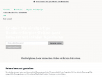 evaneos.ch Webseite Vorschau