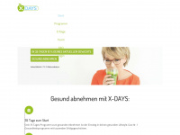 x-days.de Webseite Vorschau