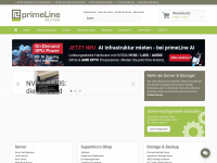 primeline-solutions.com Webseite Vorschau