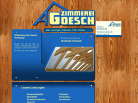zimmerei-goesch.de Webseite Vorschau
