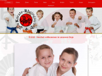 karate-rheingau.de Webseite Vorschau