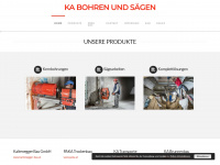 ka-kernbohren.at Webseite Vorschau