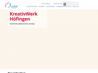 kreativwerk-hoefingen.de Webseite Vorschau
