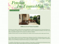 pension-taunusblick.com Webseite Vorschau