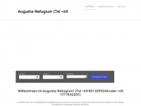 augusta-refugium.de Webseite Vorschau