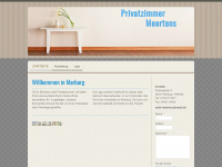 privatzimmer-marburg.de Webseite Vorschau