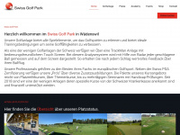 swissgolfpark.ch Webseite Vorschau