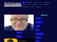 kohnpage.eu Webseite Vorschau