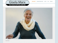marx-gisela.de Webseite Vorschau