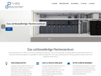 private-datacenter.de Webseite Vorschau