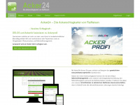 acker24.de Webseite Vorschau